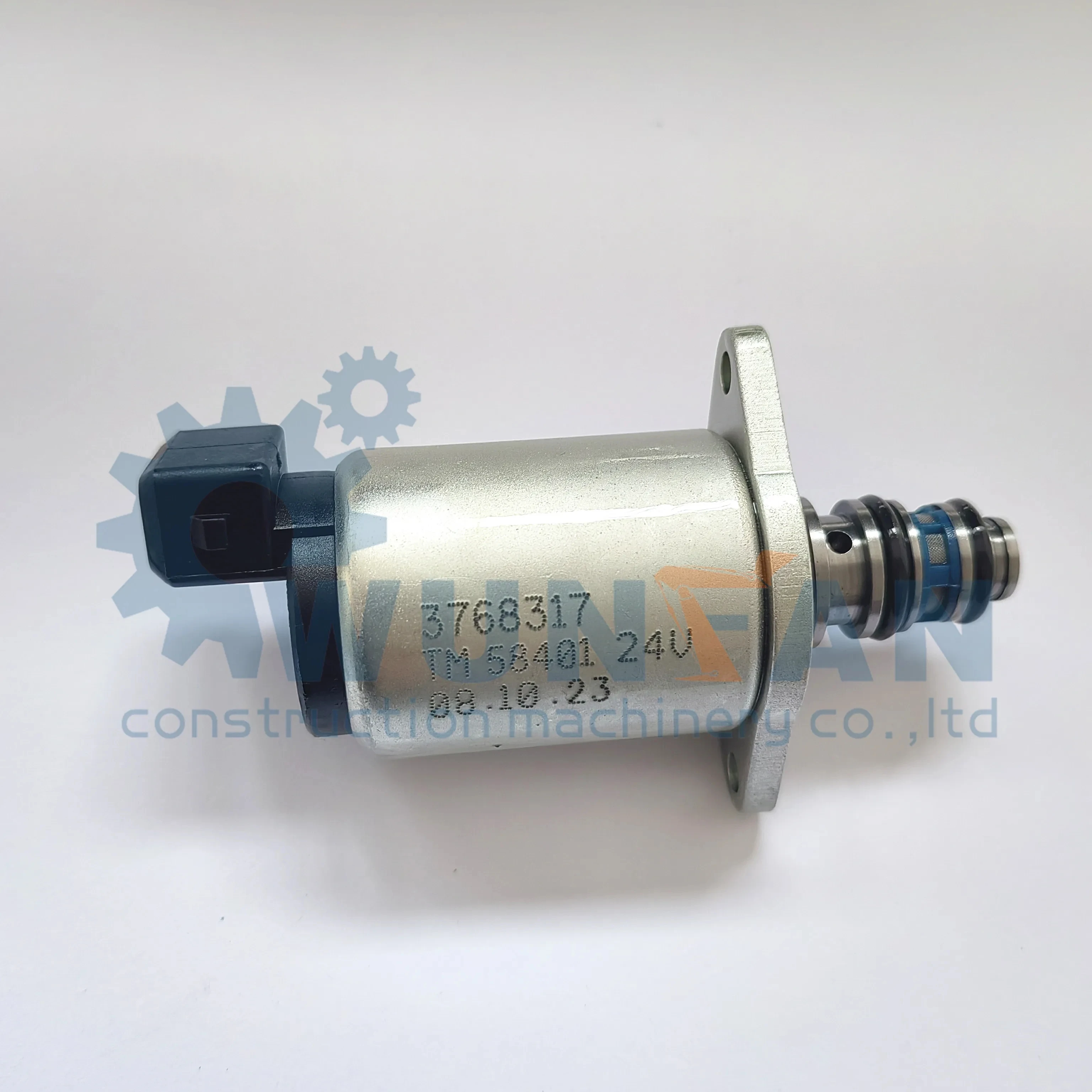 Excavator engine parts 12v 24v 376-8317 solenoid valve