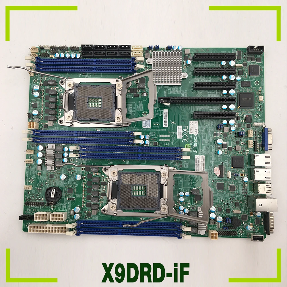 X9DRD-iF For Supermicro Motherboard DDR3 PCI-E 3.0 SATA3  LGA2011 Xeon E5-2600 Family