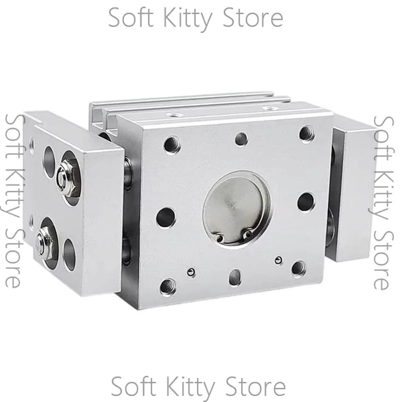 Double Acting Pneumatic Gripper Replacement T Type Parallel Style Air Gripper Cylinder 10D/16D/20D/25D/32D/40D/10D1/16D1
