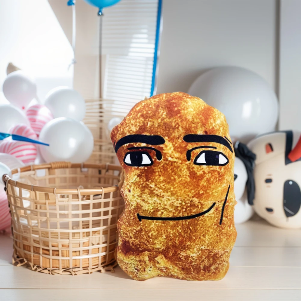 코튼 아이 조 플러시 재미 있은 큰 치킨 블록 플러시 베개 크리 에이 티브 아기 인형 수면 베개 쿠션 소년 소녀를위한 생일 선물