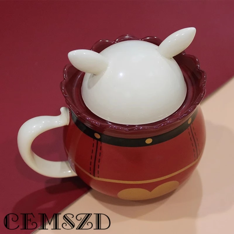 Spiel Genshin Impact Offizielles Originalprodukt Klee Themed Wasserbecher Zubehör Halloween Weihnachten DIY Geschenk Anime Merchandise