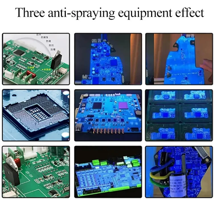La máquina de recubrimiento de pintura de tres pruebas completamente automática y rápida reduce los costos aumenta la eficiencia y garantiza una calidad estable
