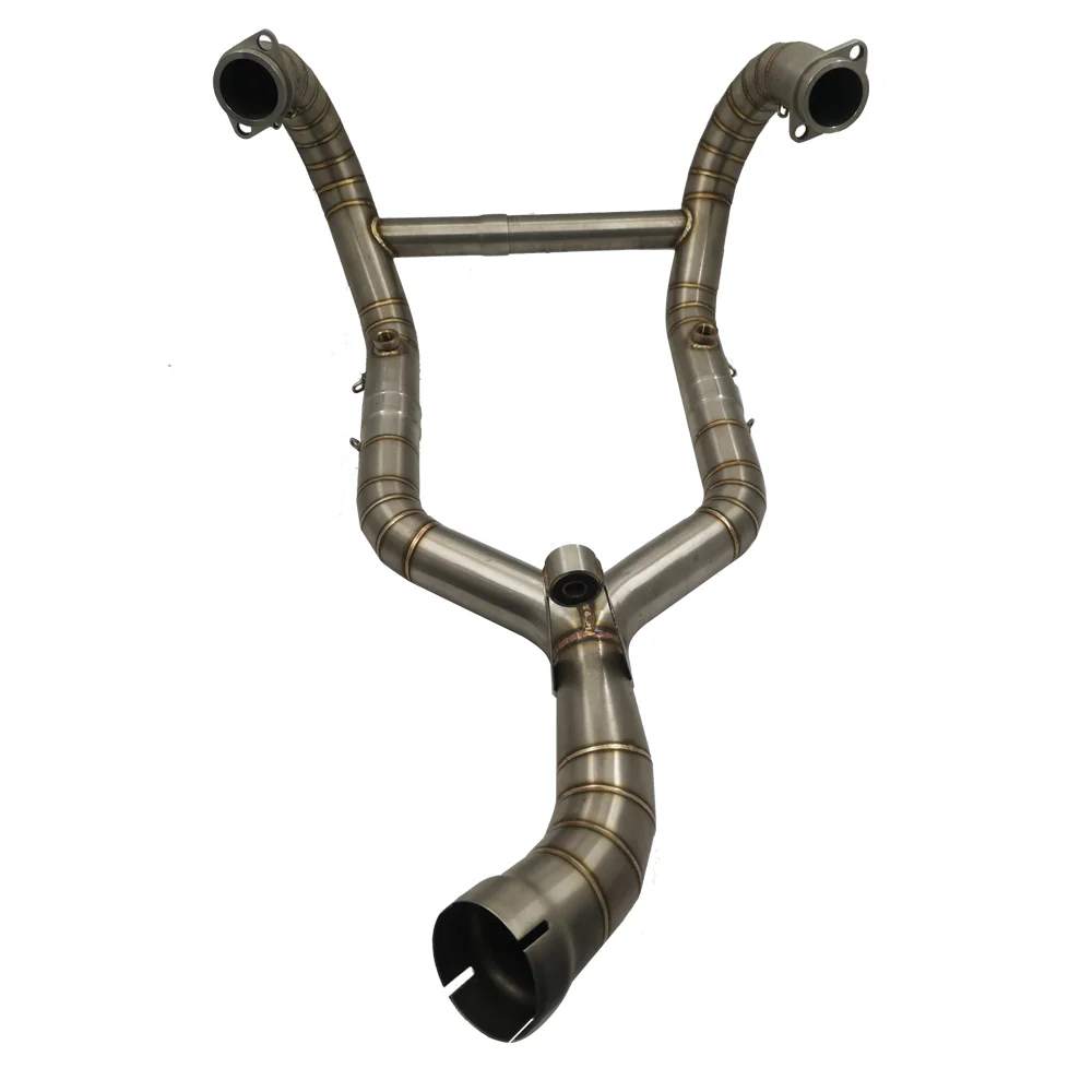 

Stainless Steel 304 R NineT Motorcycle Exhaust Muffler Contact Middle Pipe Slip On For R NineT