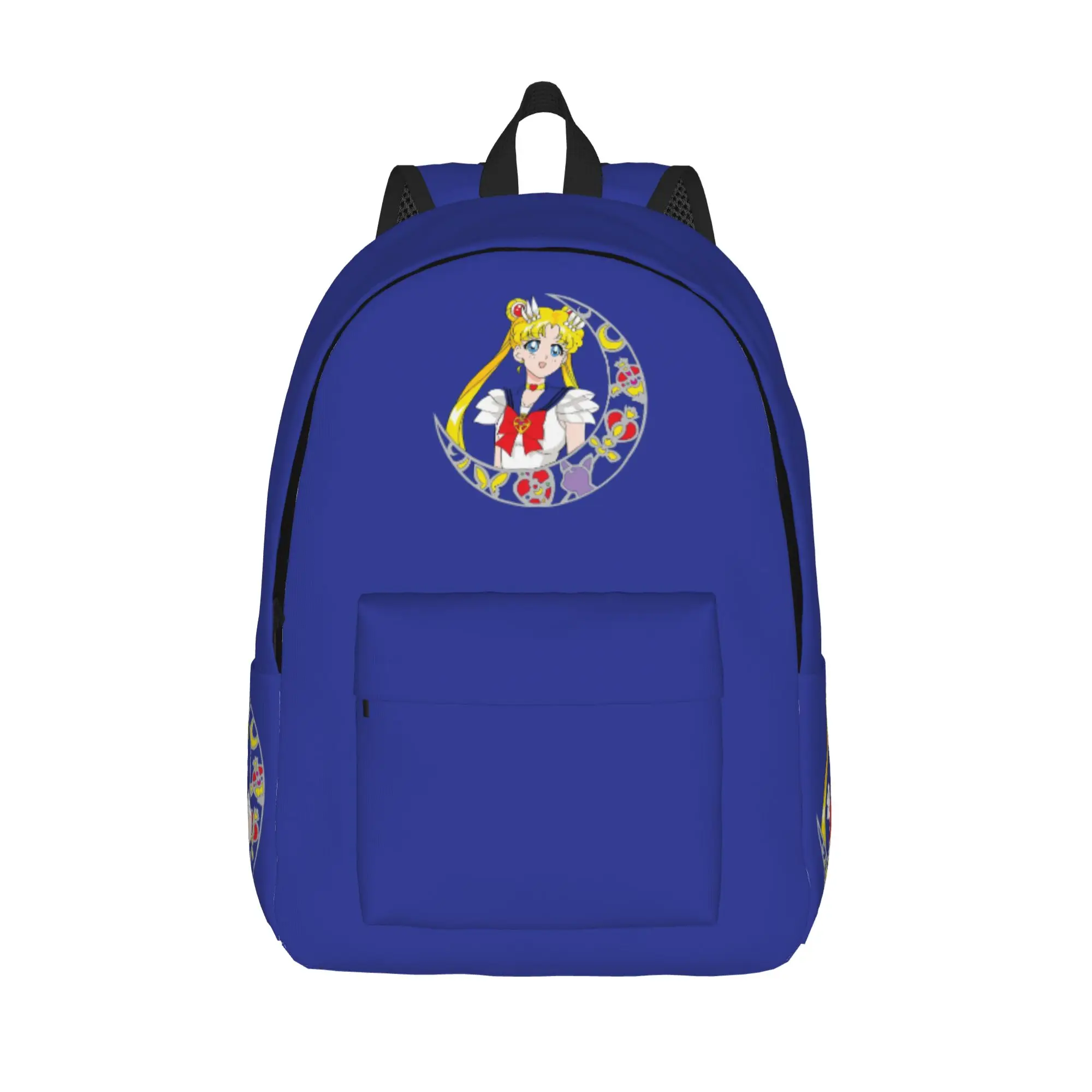 

Sailors Moons magical girl kitty cat Backpack with Pocket Student Business Daypack for Men Women Laptop Computer Canvas Bags