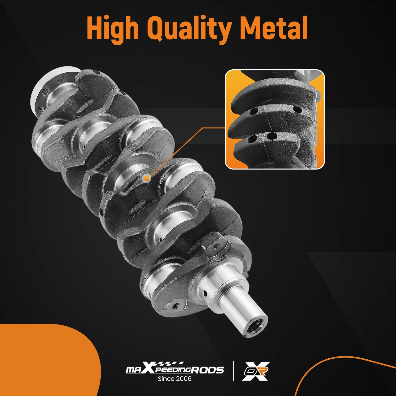 Crankshaft For Mazda 3 Mazda 6 & CX-5 2.2 LTR (2011-2017) SH01-11-300B