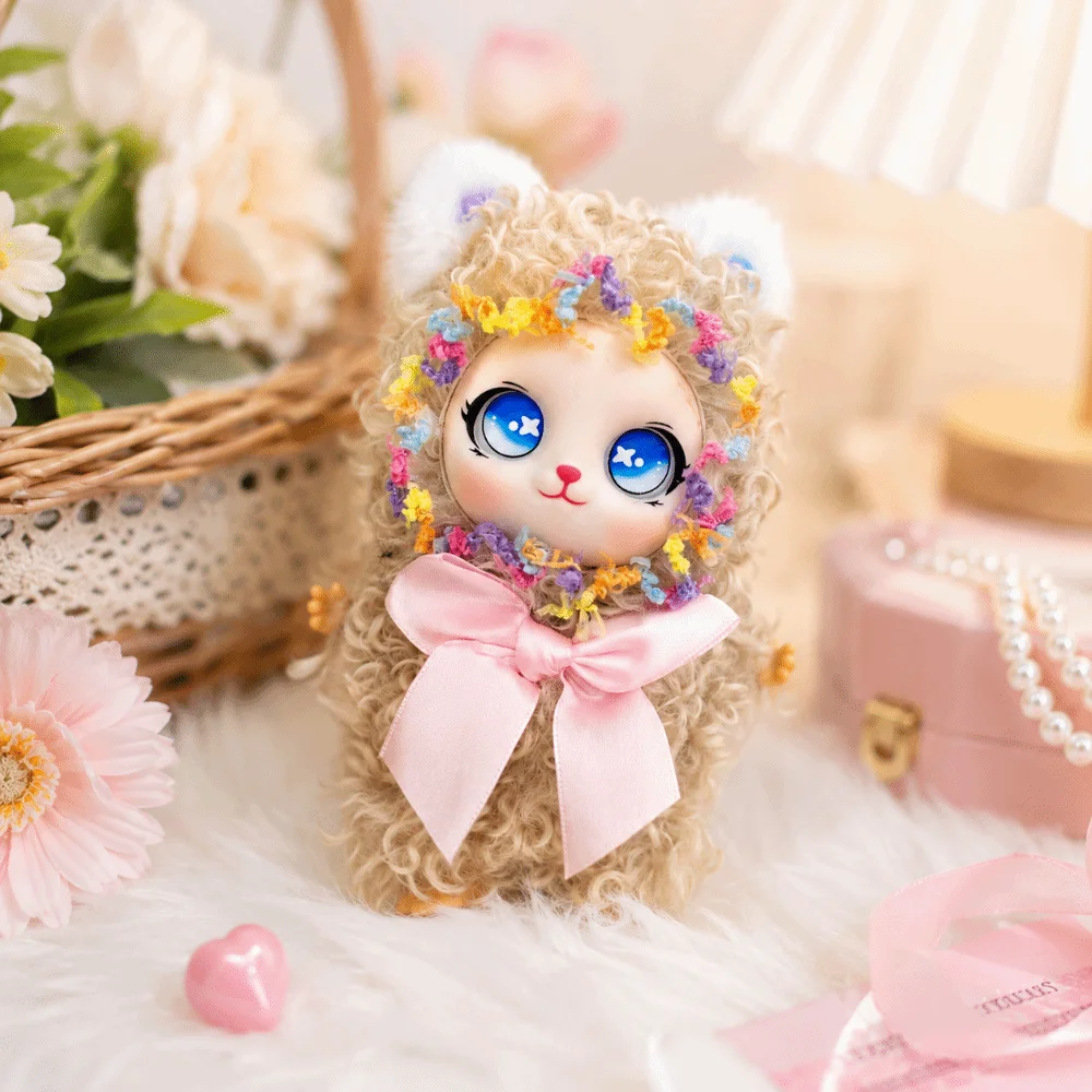 Key Ring Fluffy Pendant Hanging Ornaments Cute Bear Keychain Kawaii Decorations Bag Charm Gifts