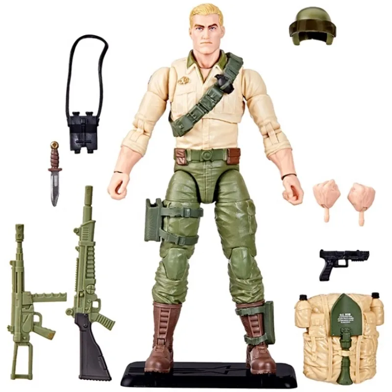 Hasbro Original véritable G.I. Joe – carte Vintage série classée Duke, 15cm, modèle d'assemblage, jouets, figurines d'action, cadeau d'anniversaire et de noël
