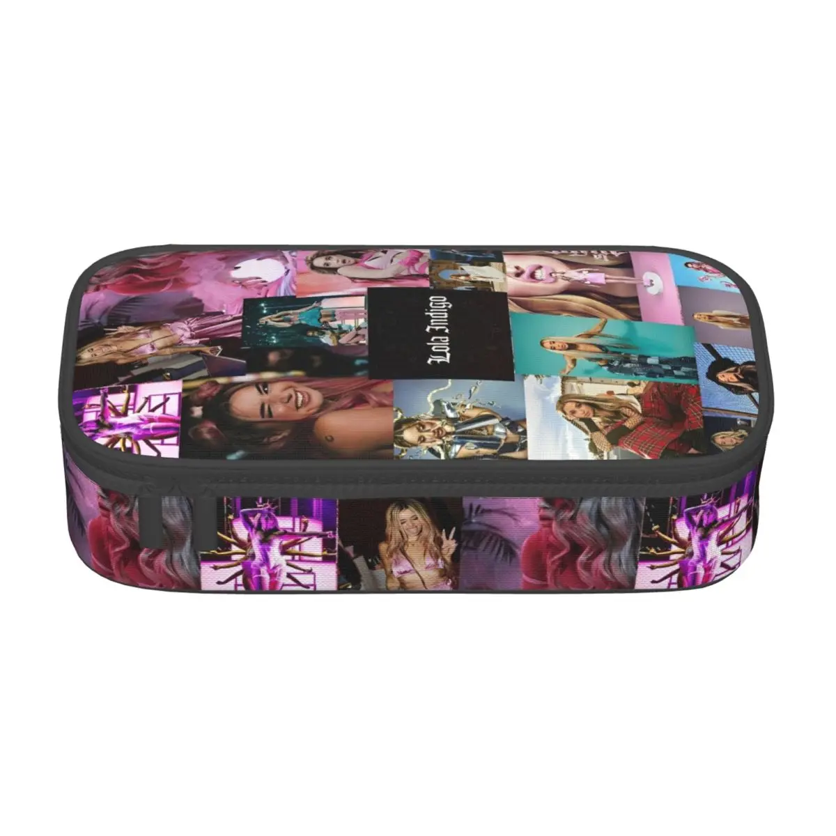 متعة Lolas Indigos 2025 جولة مقلمة مقلمة حامل قلم للطلاب حقيبة تخزين كبيرة الطلاب الهدايا المدرسية القرطاسية