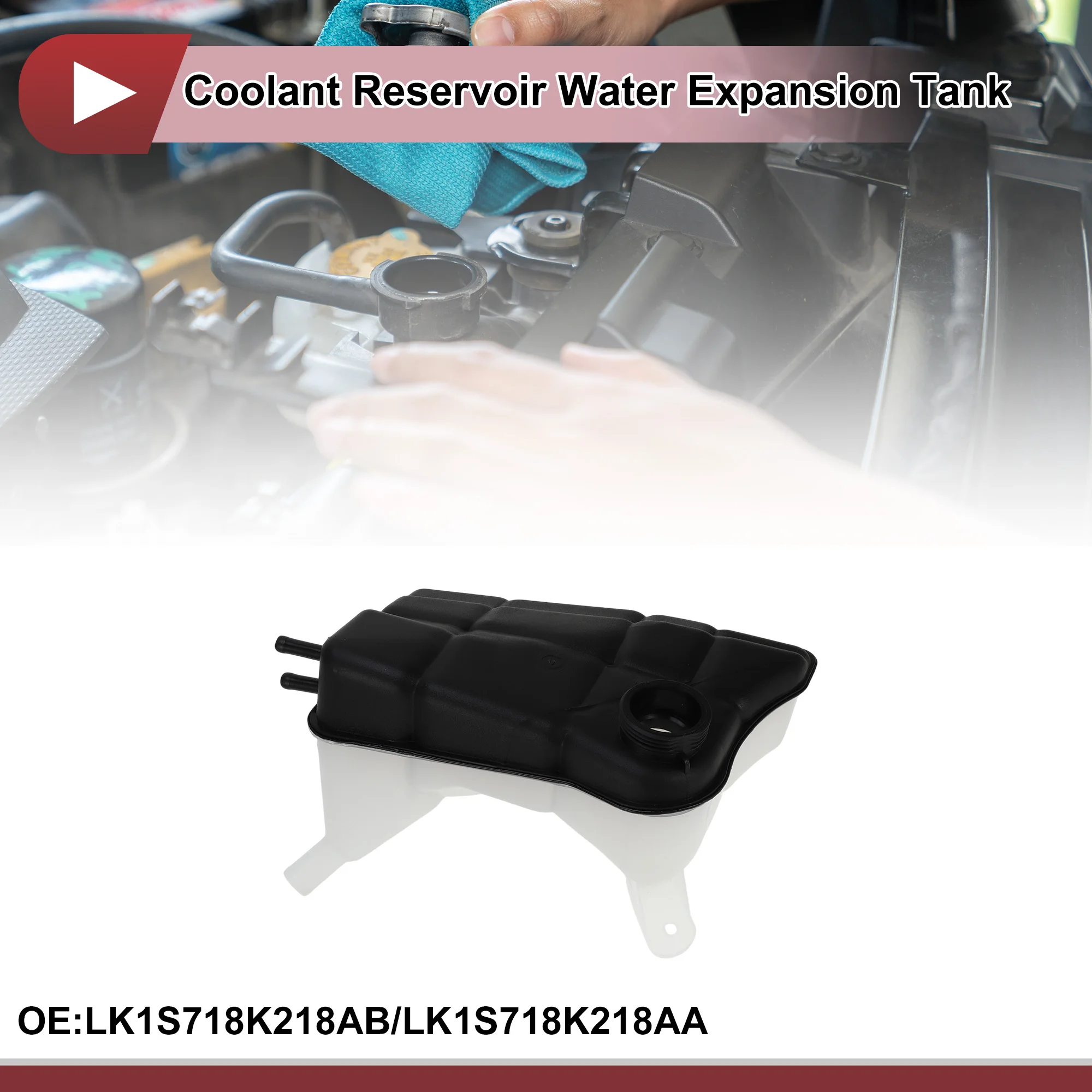 

UXCELL Engine Coolant Reservoir Water Expansion Tank for Ford Mondeo 2001-2007 Coolant Reservoir Bottle No.LK1S718K218AA