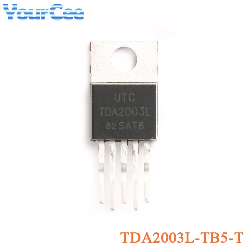 5Pcs TDA2003L TDA2003L-TB5-T TDA2003 TDA2003L-TB5 TO-220 Audio Amplifier Chip 10W