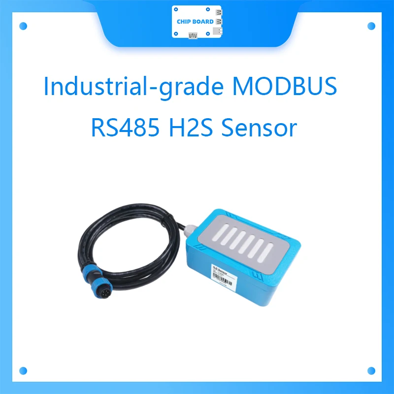 เซ็นเซอร์ MODBUS RS485 H2S เกรดอุตสาหกรรม - พร้อมขั้วต่อการบินแบบกันน้ํา