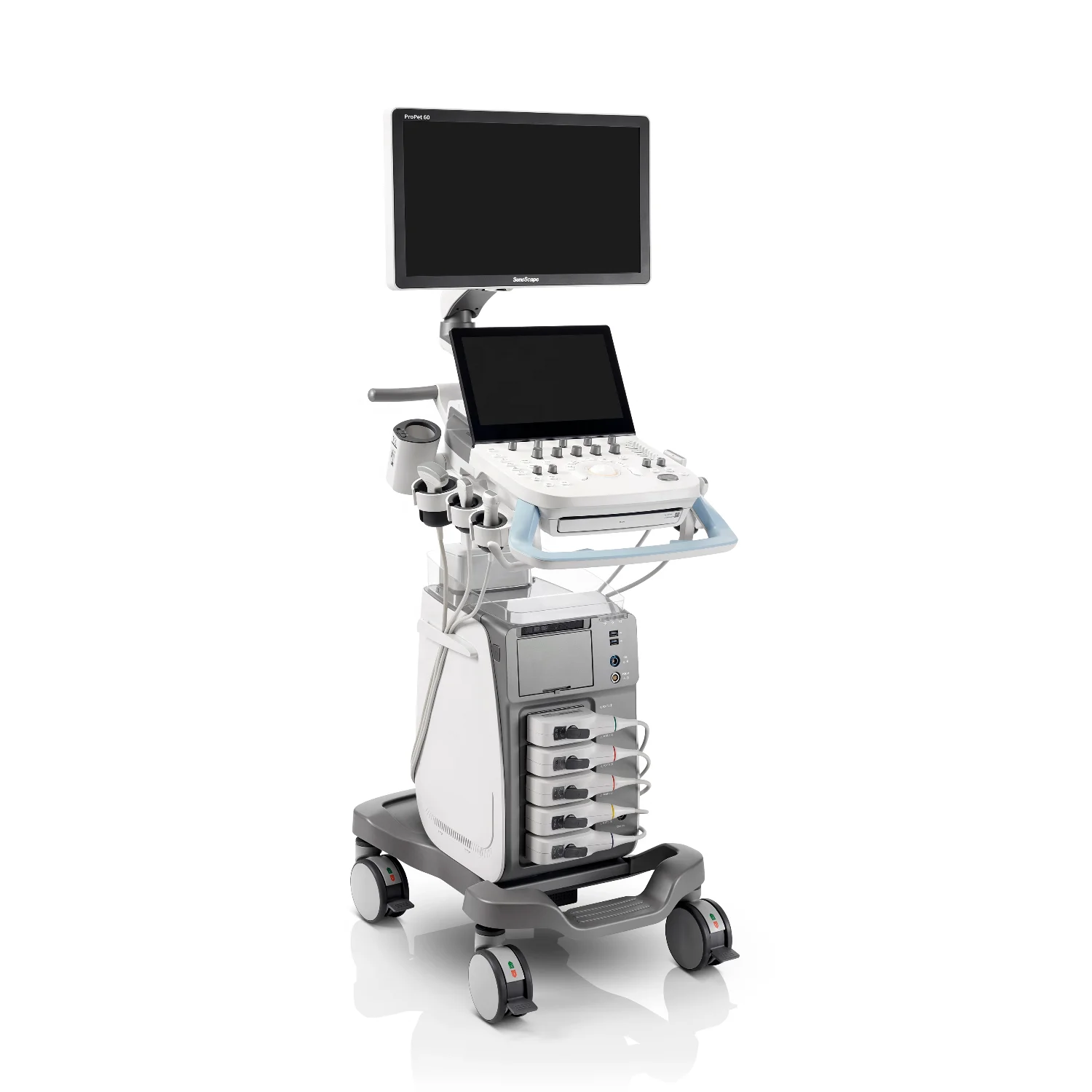 เครื่องตรวจอัลตร้าซาวด์วินิจฉัยด้วย microconvex จอสี Doppler ขนาด21.5นิ้วสินค้าอาจมีการเจรจา ProPet60