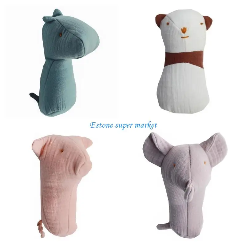 090B Bé Miếng Dán Búp Bê Hoạt Hình Hình Tay Lục Lạc Đồ Chơi Chuông Tay Trẻ Sơ Sinh Mọc Răng Quà Tặng