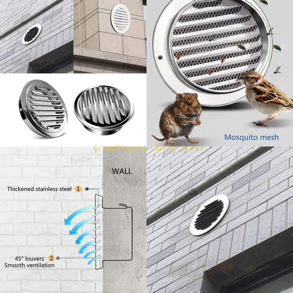 F68D Sturdy Sea inoxid acero inoxidable Ventilación ventilación cubierta ventilación con ventilación rejilla para