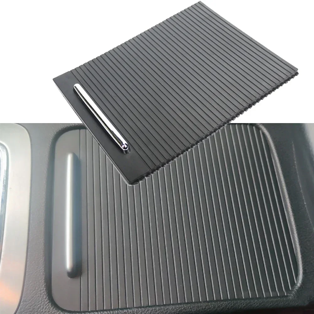 Interior Car Sliding Shutters Cup Holder Roller Blind Cover Replacement for Volkswagon VW Passat B7 B6 CC 3CD857503