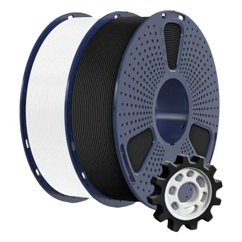 SUNLU TPU 90A 3D-Drucker-Filament, 1,75 mm 1 kg Spule (325 m), 100 % blasenfrei, hohe Elastizität und verschleißfest, Drucktemperatur 220–240 ℃