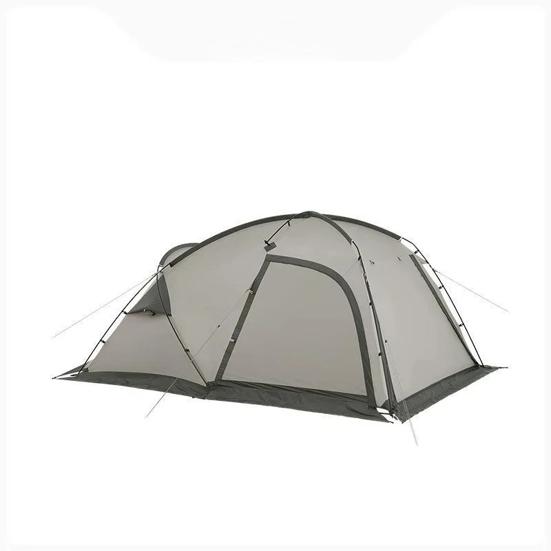 Outdoor Lightweight One Room One Hall Rainproof and Sunscreen Camping Tent