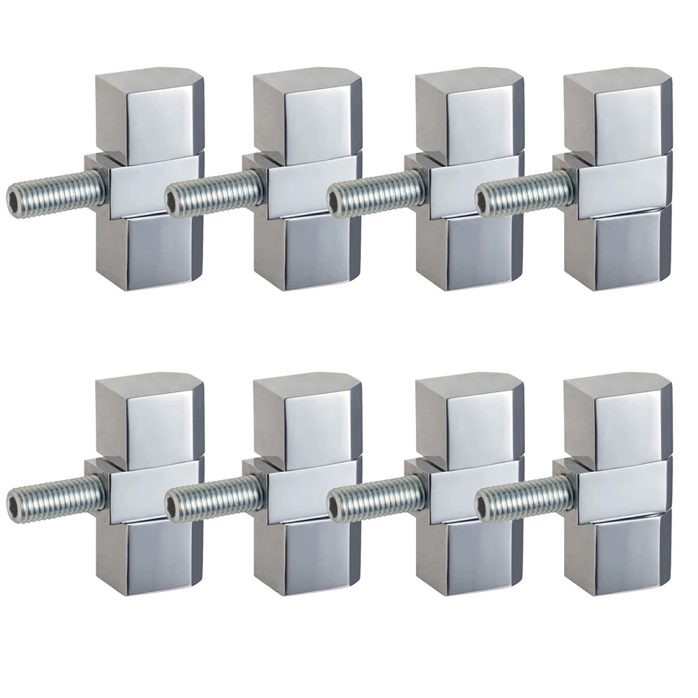 Brand New 8PCS Zinc Alloy Industrial Pivot Hinge Metal Distribution Box Switch Electric Cabinet Door Hinges Equipment Box Hinges