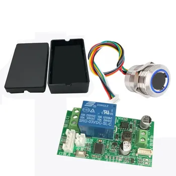 12v diy R503 low power consumption fingerprint control board fingerprint module access control car motorcycle bicycle