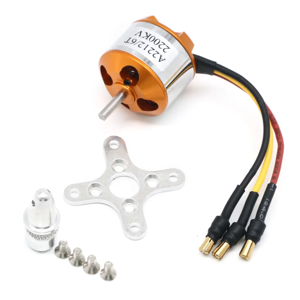 Moteur Sans Balais A2212 2212 2200KV 30A ESC 6035 Hélice SG90 9G Micro Servo pour RC Partners Aile Avion Hélicoptère