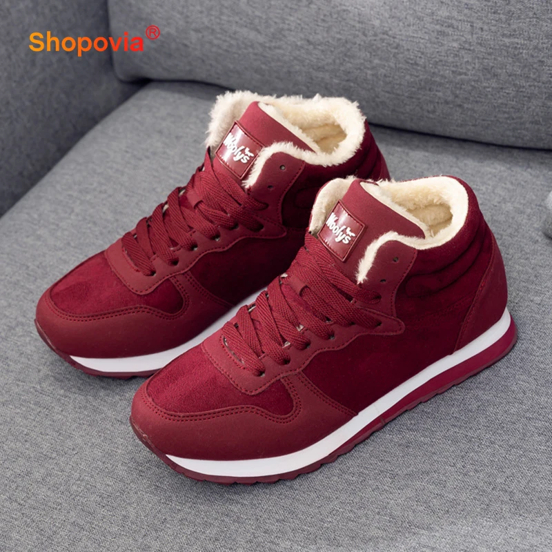 Vulcanized Shoes Women Men Boots Winter Shoes Snow Boots Casual Shoes Plus Size Winter Sneakers Winter Ankle Boots Unisex Shoes