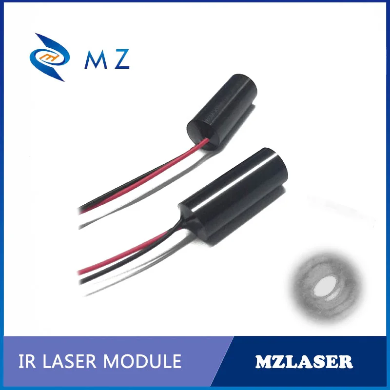 Wysokiej jakości H8mm 850nm 1mw IR Dot niskiej mocy klasy II moduł laserowy bezpieczny Laser klasy przemysłowej
