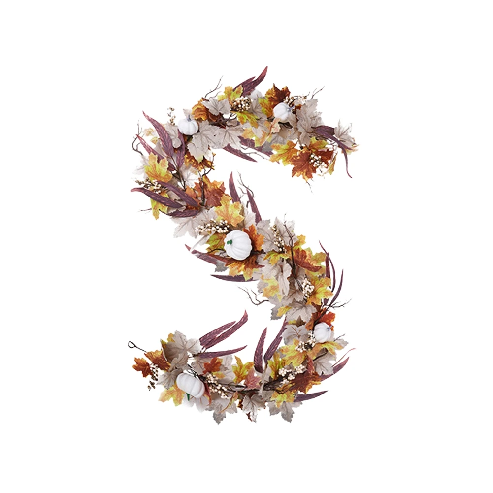 200cm Autumn Vine Realistic Artificial Flowers For Decoration Artificial Flower Lifelike Design Multi-dimensional Look