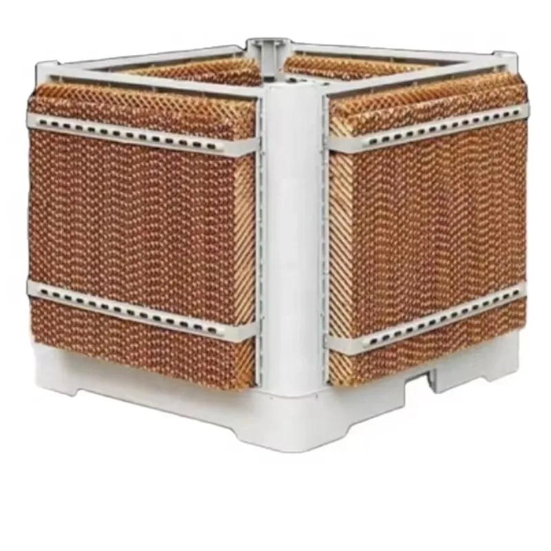 Air conditioning industrial cooling equipment, evaporative air, outdoor installation, water cooling