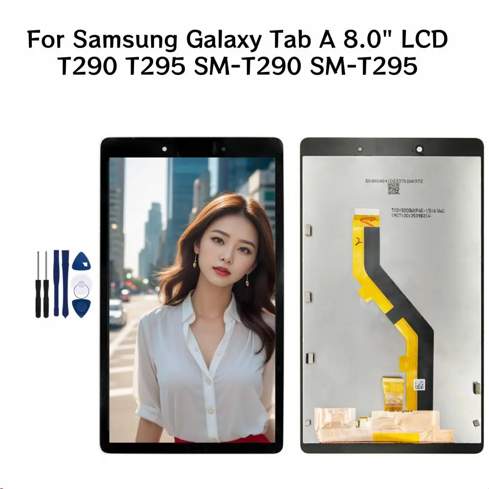 

Tablet LCD For Samsung Galaxy Tab A 2019 T290 T295 SM-T290 SM-T295 8.0"LCD Display with Touch Screen Digitizer Replace