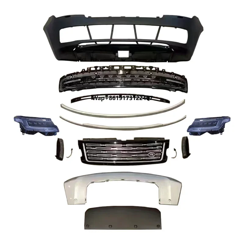 

Upgrade 2023 Bodykit Car Modification Front Bumper Assembly Grille Grille for 2018-2022