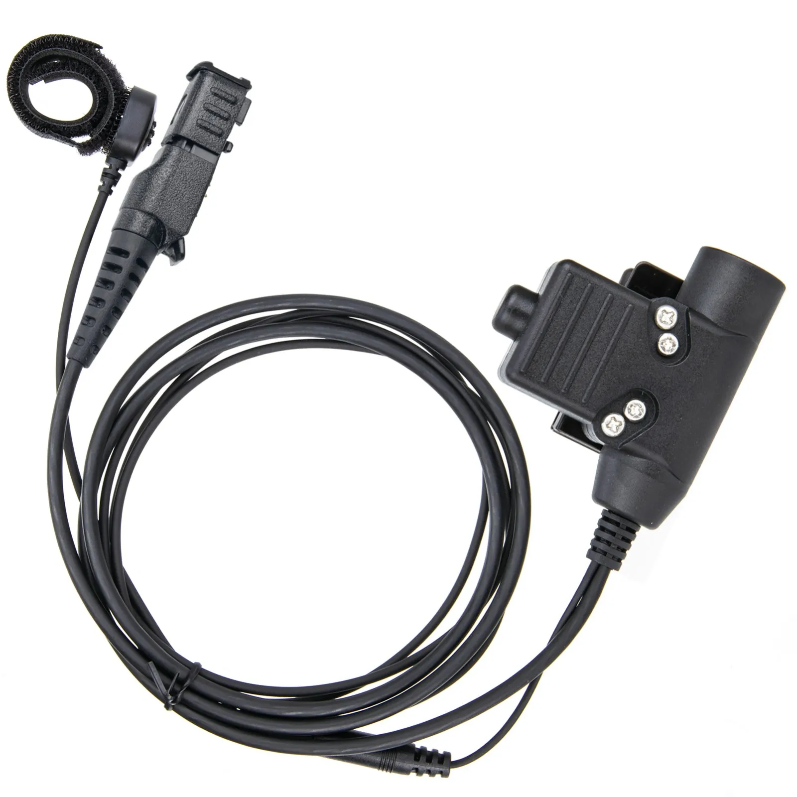 High Strength U94 PTT Finger Microphone Adapter for Walkie Talkie XiR P6600 P6620 DP2400 DEP550 MTP3550 MTP3150 Radio