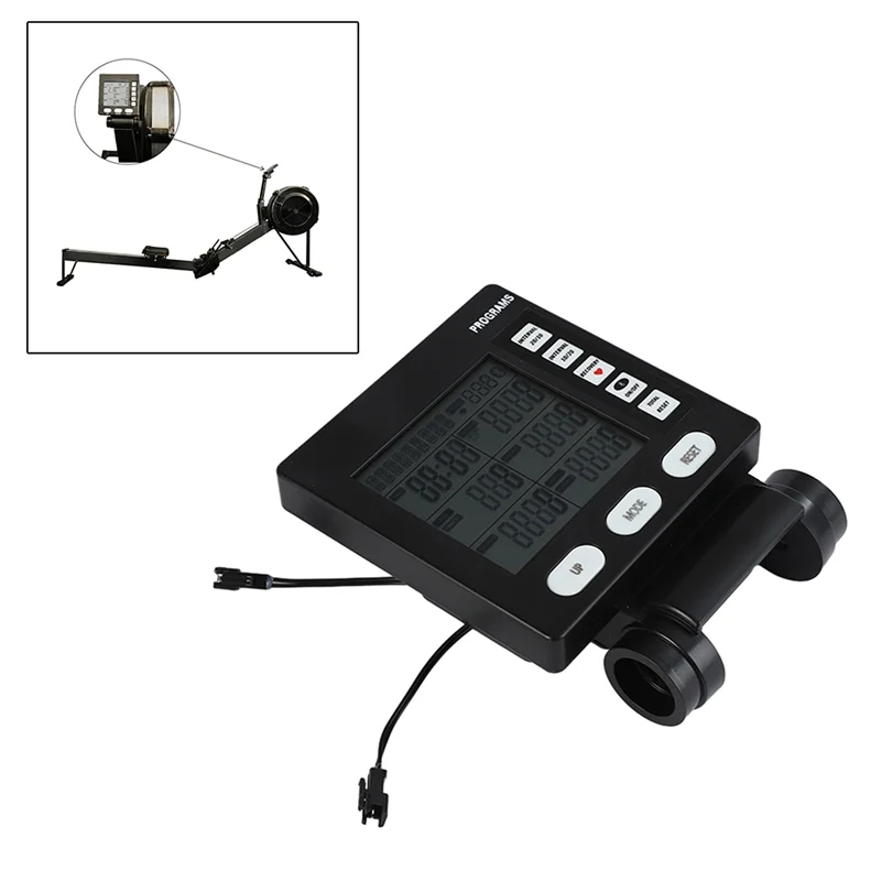 

ELOS-Rowing Machine Counter Digital Bluetooth Monitor Speedometer For Gym Strength Training, Exercise Bike And Rowing Devices