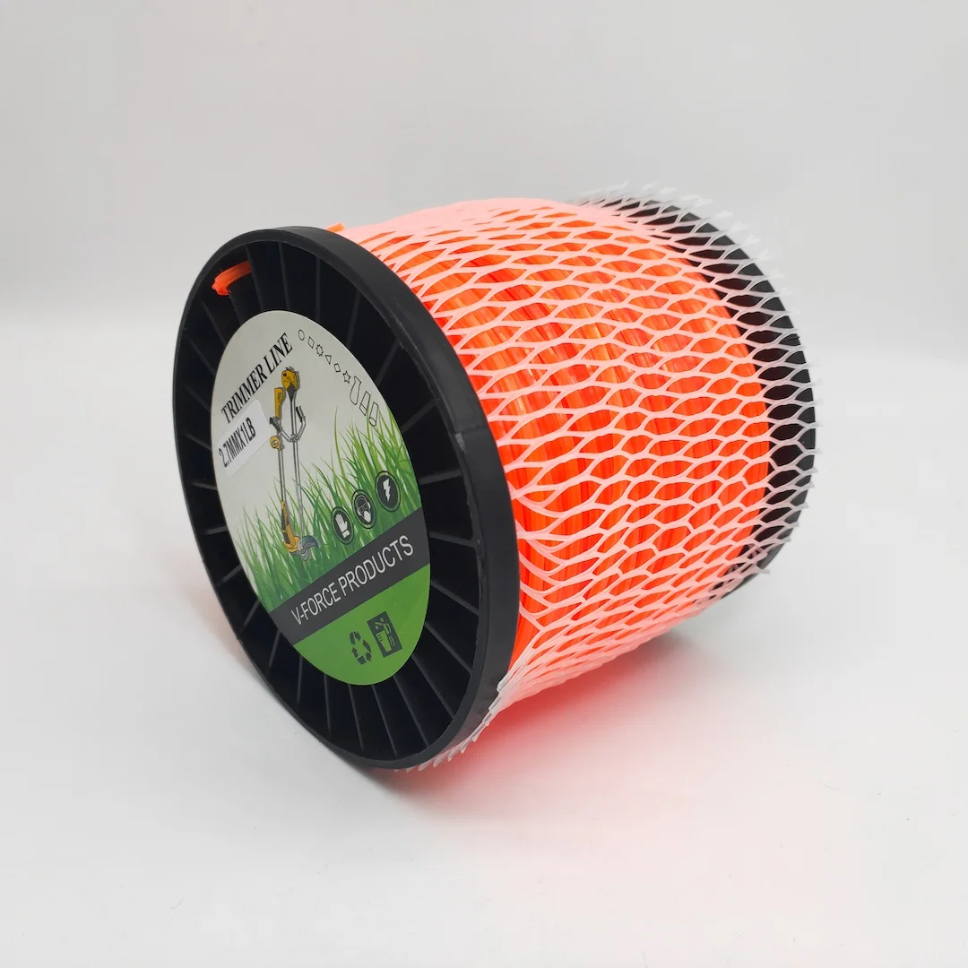 2.7mm x 100m pentagramma Trimmer Head String Nylon falciatrice linea di taglio per tagliaerba rotolo corda per erba linea accessori per tosaerba