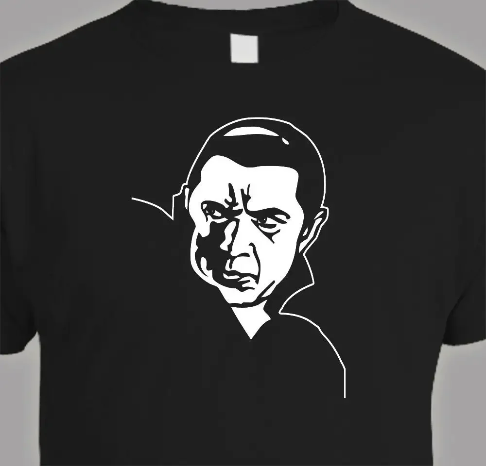 Dracula Bela Lugosi Screen Printed T Shirt Black Sizes Small Through Xxxl Halloween