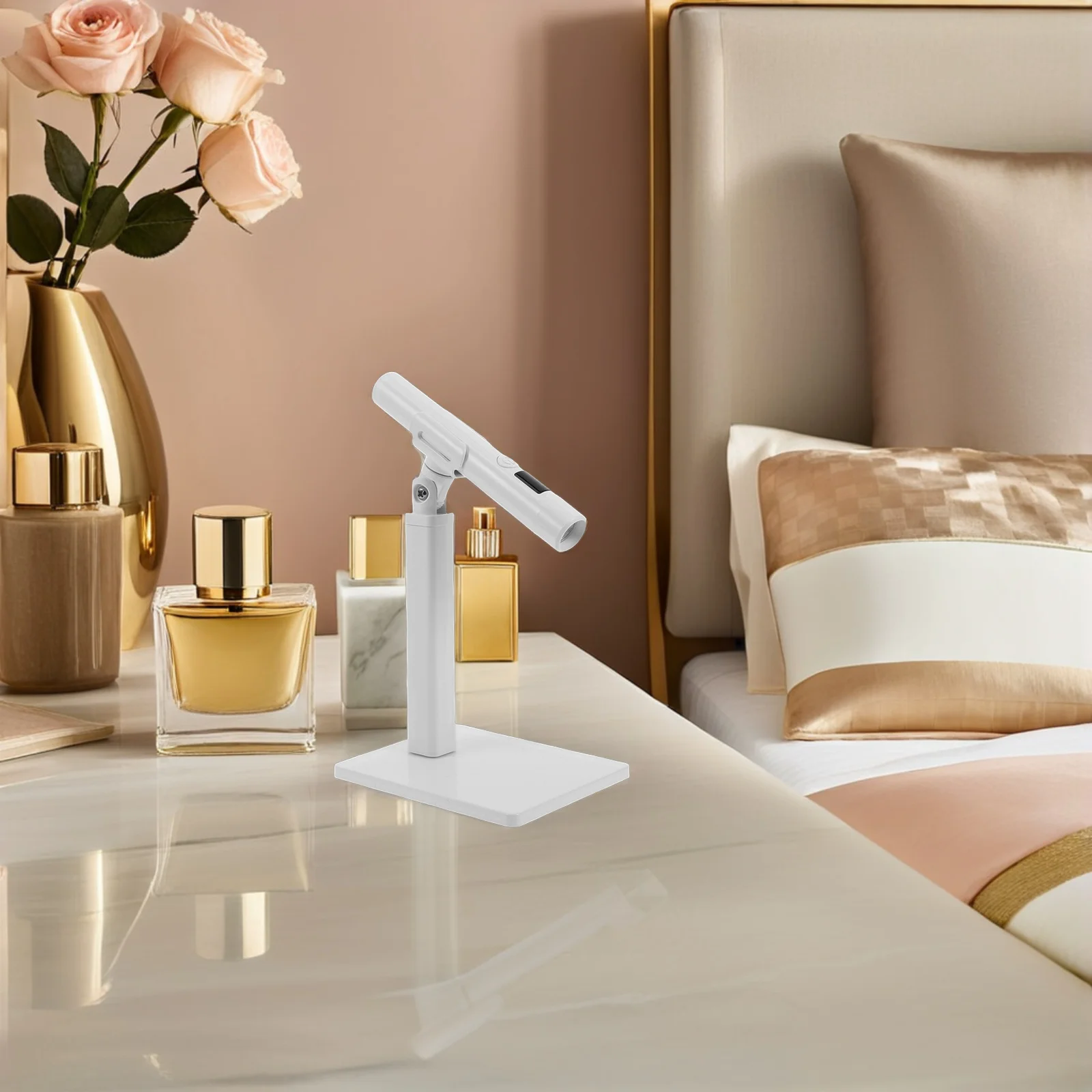 مصباح أظافر أنيق قابل لإعادة الشحن مع حامل دوار، ضوء الأشعة فوق البنفسجية المحمول لأظافر الجل، علاج فعال في أي وقت، مصباح جل للأظافر #6