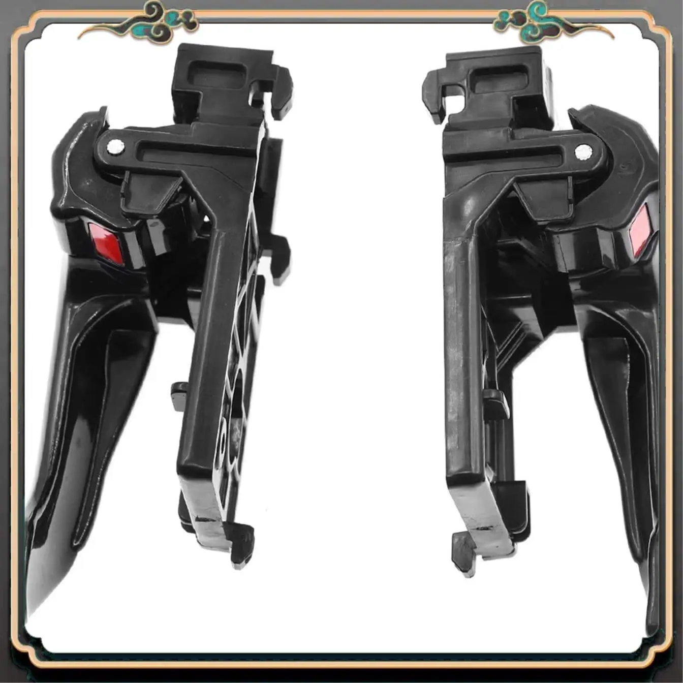 

M45K-4Pcs Inside Door Handle Left Right For Kia Optima 2.4L 2.7L 2006-2010 82620-2G000 82610-2G000-B Interior Accessories