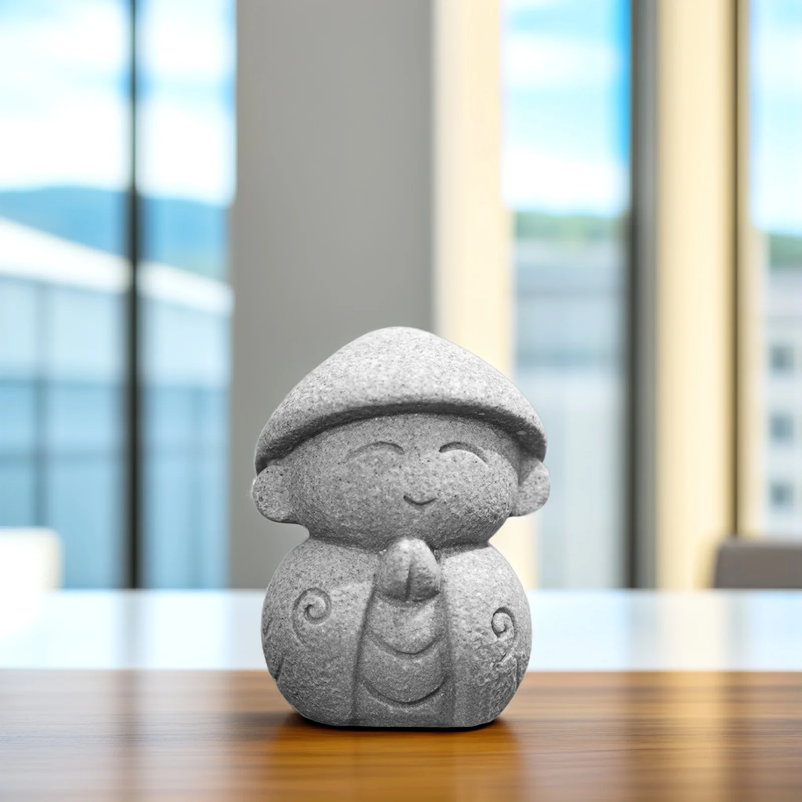 

Small Buddha Animal Bonsai Statue Decor Mini Room Stone Sculpture Small Size Desktop Maitreya Craft Adornment Stone Maitreya