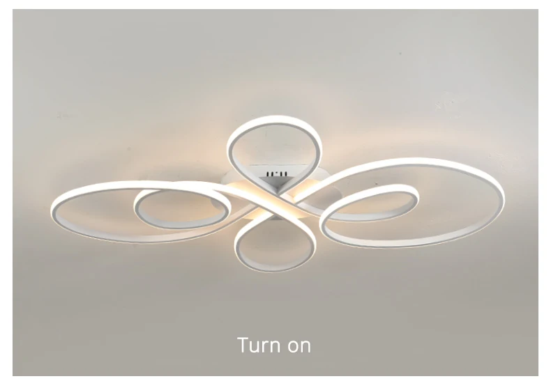 Modern Floor LED Ceiling Light Remote Control Nordic Ceiling Lamp For Living Room Bedroom Dining Room Home Indoor Lighting Decor