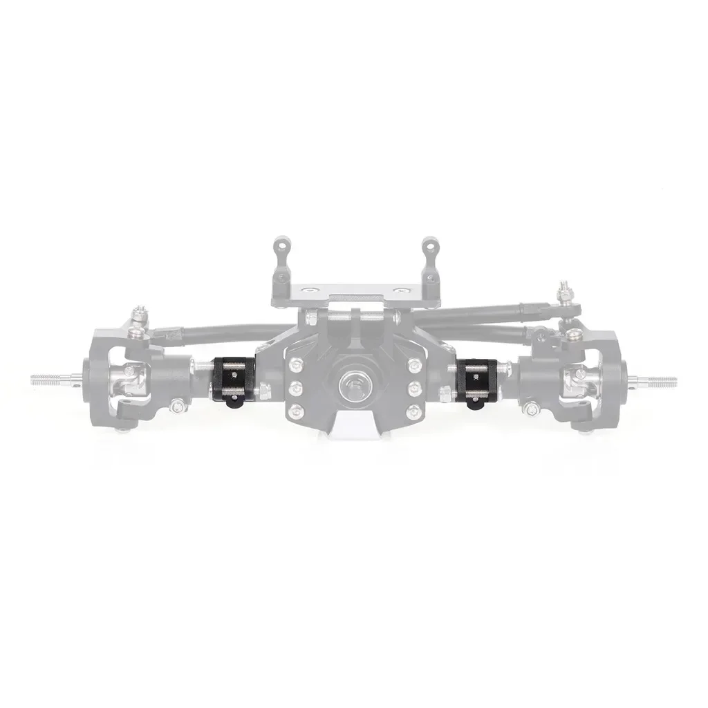 2PCS Metall Stoßdämpfer Halterung Sitz RC Upgrade Teile für AXIAL SCX10 II 90046 90047 RC Crawler Auto Lkw