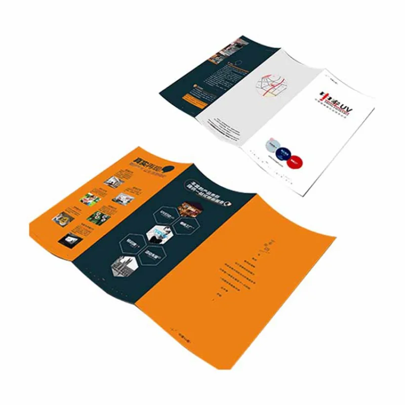 Customized product.Printing Service  Printable Pamphlet Trifold Brochure Folded Leaflet Flyer