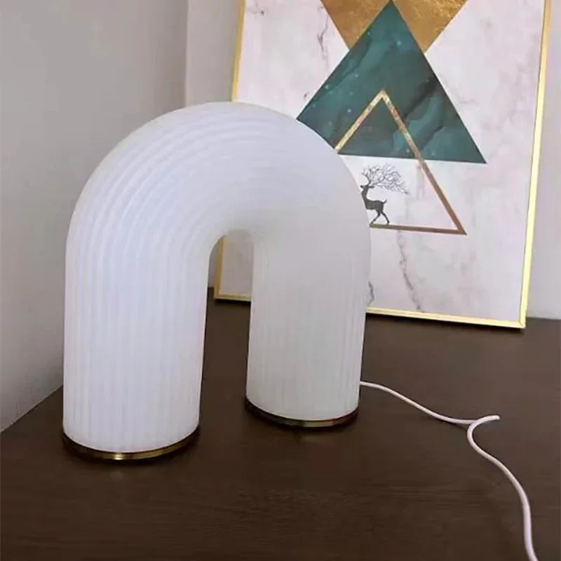 Imagem -05 - Candeeiro de Mesa Led para Quarto Beautiful Night Light Warm Bedside Lamp Romântico