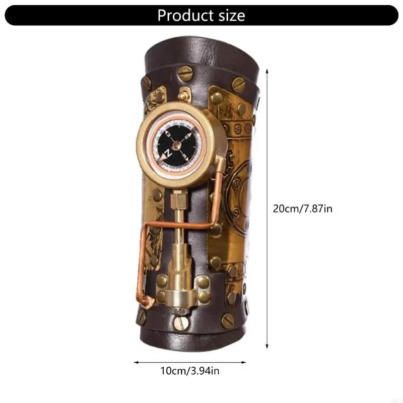 M6CD Universal Steampunk ARM tay áo với bàn cho trang phục cổ điển và gothic