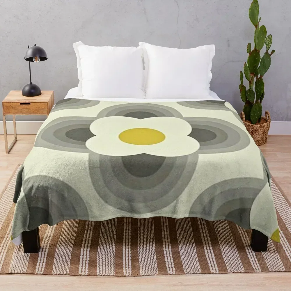 

orla kiely striped petal,kiely pattern, orla kiely design, Throw Blanket Warm Comfortable Blanket for Office Napping