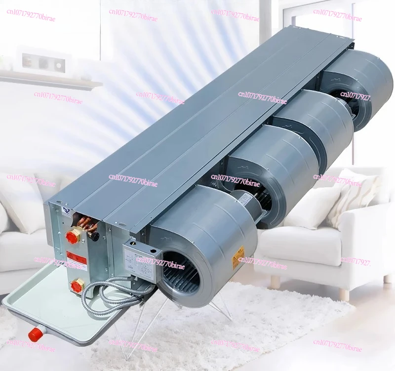 

Horizontal Concealed Fan Coil Radiator Cooling and Heating Silent Water Air Conditioner Coil Machine