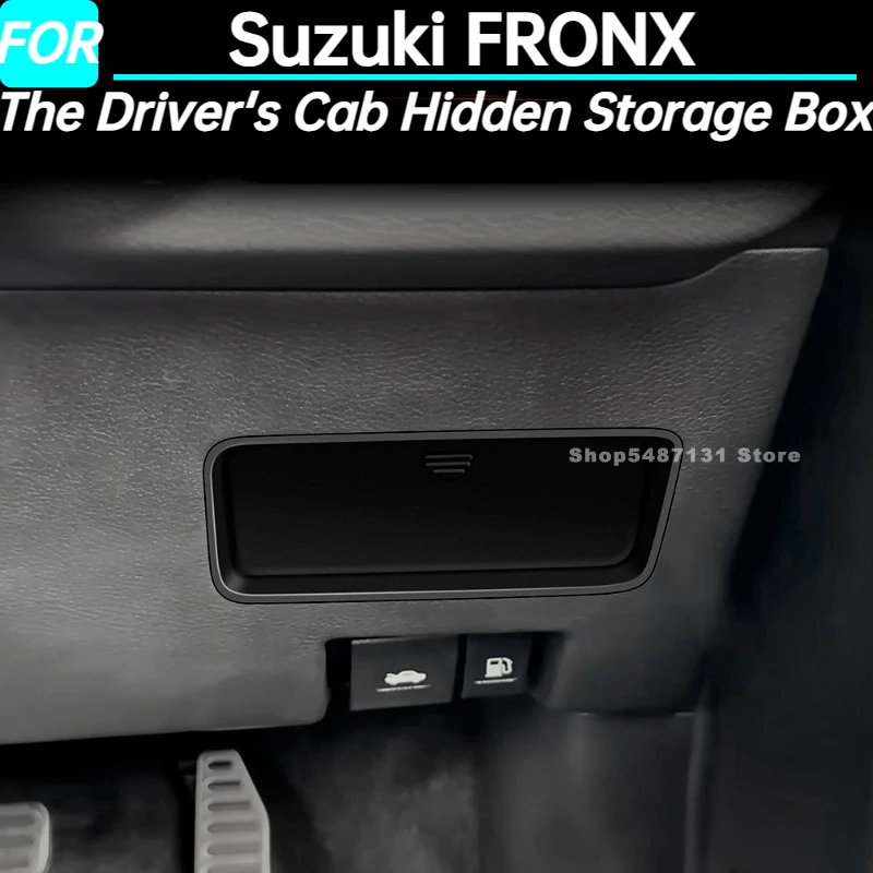 Car Storage Box Under The Driver's Cab Hidden Storage Box for Suzuki FRONX Interior Accessories 2024 2025