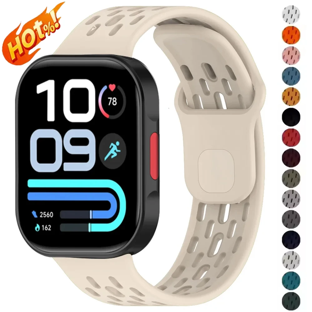 Bracelet en silicone pour Redmi Watch 6 Active/Lite/6 5 4, bracelet de remplacement doux et respirant pour Xiaomi Mi Band 10-9-8 Pro, accessoire