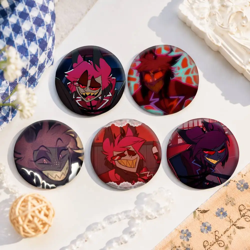 A-A-Alastor-R Pins, Cartoon Brooches, Badge Gifts, Clothing, Backpacks, Stationery, Accessories