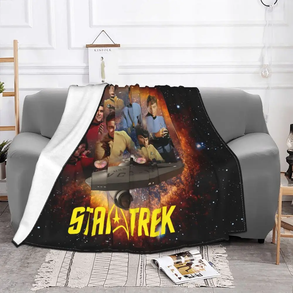 NEW Star Trek Blankets and Throws Super Soft Thermal Indoor Outdoor Blanket for Living Room Bedroom Travel