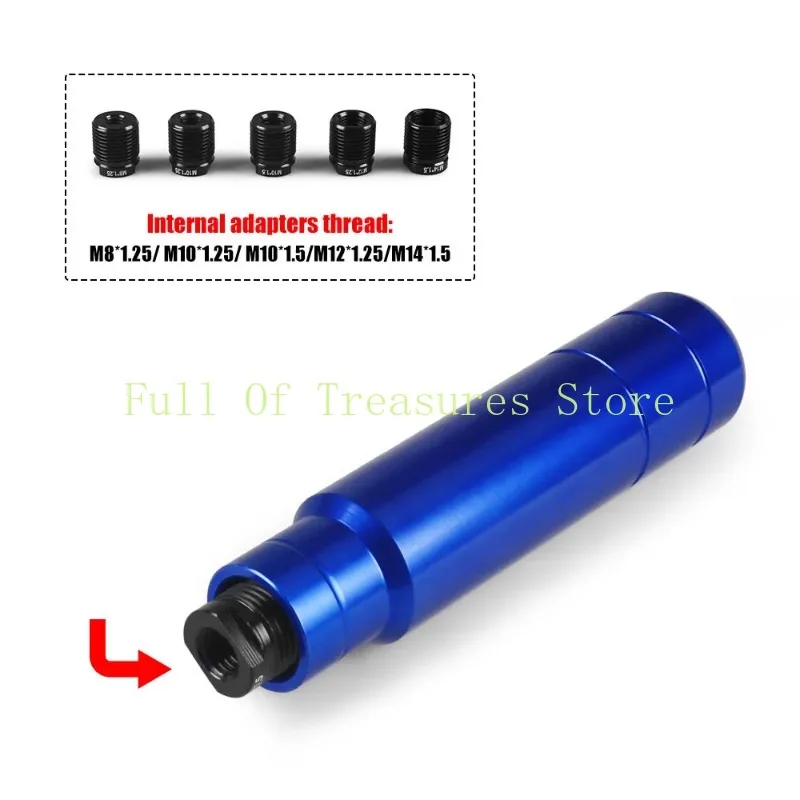 Aluminum Alloy Car Shift Knob Adapter with Inside Thread M8*1.25/M10*1.25/M12*1.25/M14*1.5/M10*1.5 Universal  