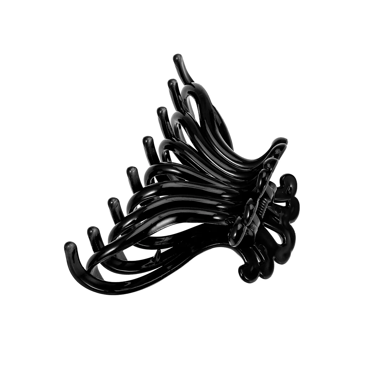 

Women Jaw Clip Hair Clips Plastic Hair Claw Clips Hair Clamp Headdress for Ladies (Black) women hair clips